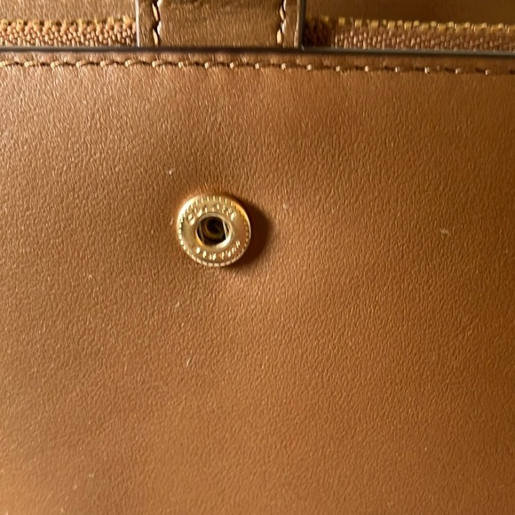 Coach: Tan Smith Leather Skinny Wallet - Picture 7 of 12